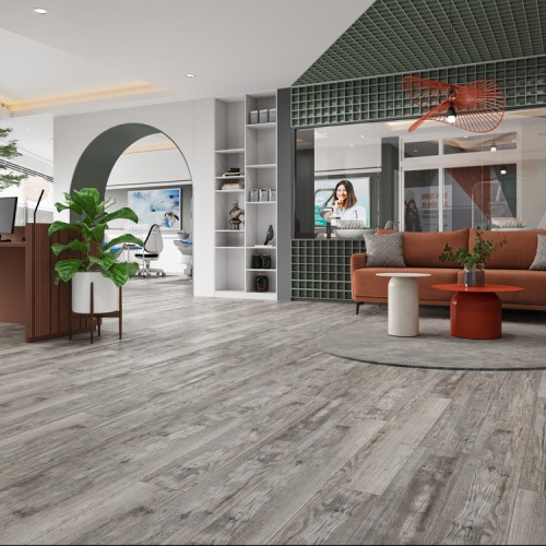 Кварцвиниловый SPC ламинат Cronafloor Wood Сосна Монблан ZH-81101-1 1200×180×4