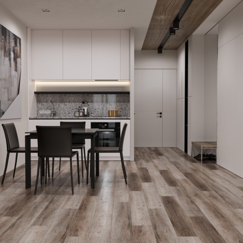 Кварцвиниловый SPC ламинат Cronafloor Wood Дуб Горный ZH-81109-1 1200×180×4