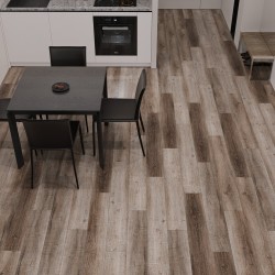 Кварцвиниловый SPC ламинат Cronafloor Wood Дуб Горный ZH-81109-1 1200×180×4