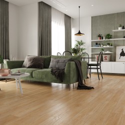 Кварцвиниловый SPC ламинат Cronafloor Wood Дуб Монтара ZH-81110-12 1200×180×4