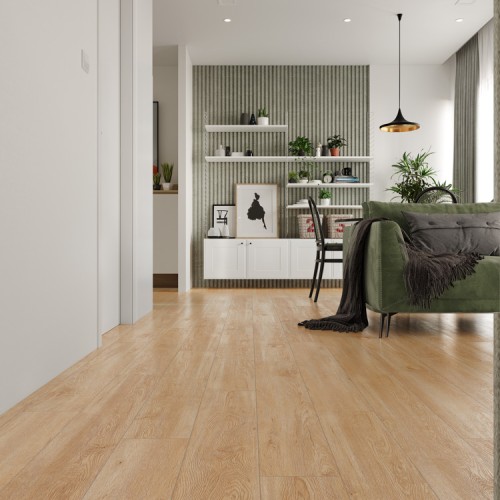 Кварцвиниловый SPC ламинат Cronafloor Wood Дуб Монтара ZH-81110-12 1200×180×4