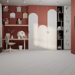 Кварцвиниловый SPC ламинат Cronafloor Wood Дуб Беленый ZH-81117-2 1200×180×4