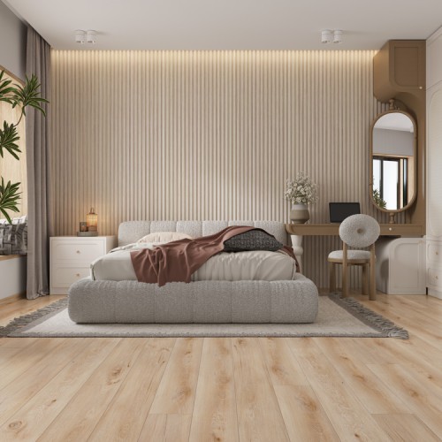 Кварцвиниловый SPC ламинат Cronafloor Wood Дуб Фрейзер ZH-81130-2 1200×180×4