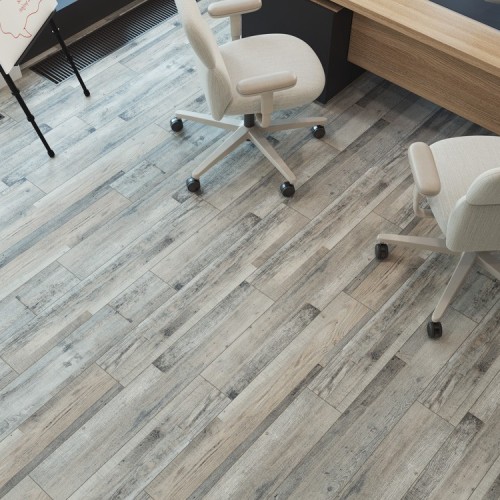 Кварцвиниловый SPC ламинат Cronafloor Wood Дуб Марсель ZH-81132-6 1200×180×4