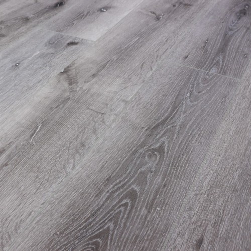 Кварцвиниловый SPC ламинат Cronafloor Wood Дуб Серый ZH-82015-8 1200×180×4