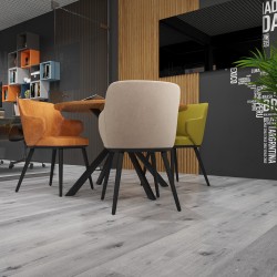 Кварцвиниловый SPC ламинат Cronafloor Wood Дуб Серый ZH-82015-8 1200×180×4