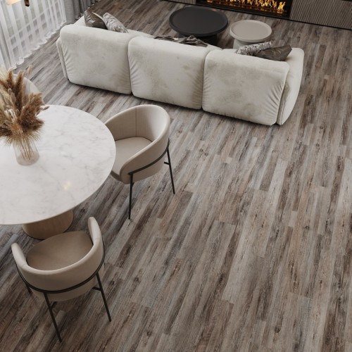 Кварцвиниловый SPC ламинат Cronafloor Nano Дуб Французский BD-40035-2 1200×180×3,5