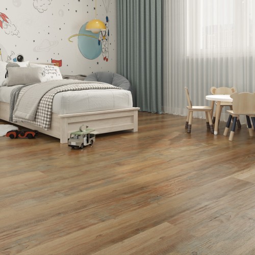 Кварцвиниловый SPC ламинат Cronafloor Nano Сосна Медовая ZH-81101-4 1200×180×3,5