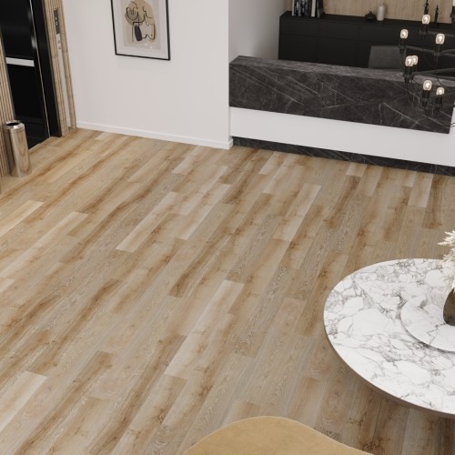 Кварцвиниловый SPC ламинат Cronafloor Nano Дуб Светлый ZH-81110-8 1200×180×3,5