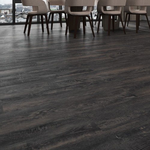 Кварцвиниловый SPC ламинат Cronafloor Nano Дуб Мореный ZH-81112-1 1200×180×3,5