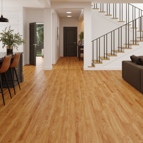 Кварцвиниловый SPC ламинат Cronafloor Nano Дуб Верона ZH-81125-5 1200×180×3,5