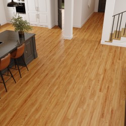 Кварцвиниловый SPC ламинат Cronafloor Nano Дуб Верона ZH-81125-5 1200×180×3,5