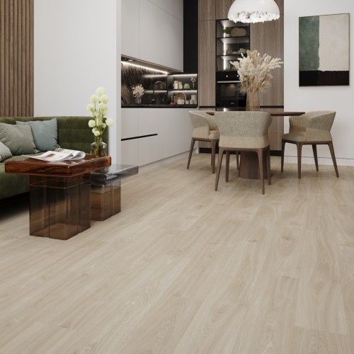 Кварцвиниловый SPC ламинат Cronafloor Nano Дуб Ампир ZH-81143-1 1200×180×3,5