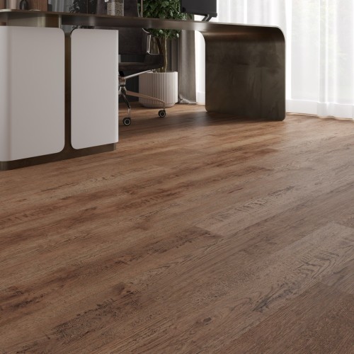 Кварцвиниловый SPC ламинат Cronafloor Nano Дуб Античный ZH-82017-2 1200×180×3,5