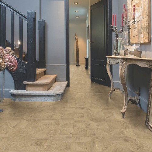 Ламинат Quick Step Impressive Patterns Ultra Дуб Песочный брашированный IPU 4142 1200×396×12