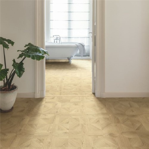 Ламинат Quick Step Impressive Patterns Ultra Дуб Песочный брашированный IPU 4142 1200×396×12