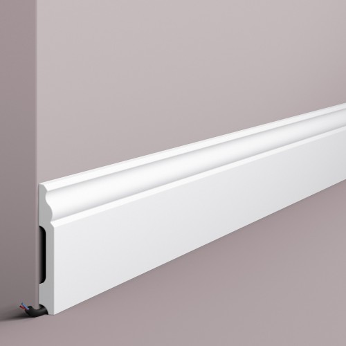 Плинтус под покраску NMC Wallstyl FB2 2000×100×13