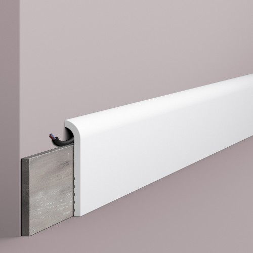 Плинтус под покраску NMC Wallstyl CF1 2000×110×22