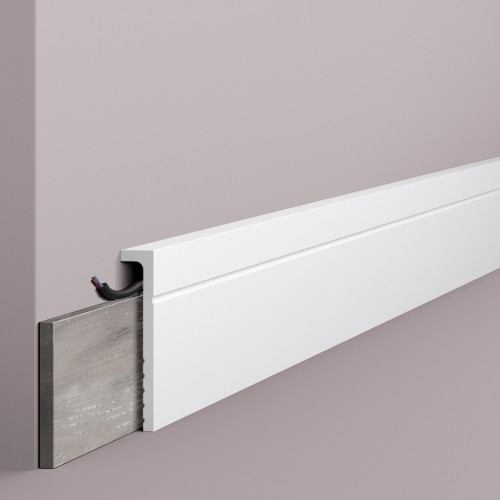 Плинтус под покраску NMC Wallstyl CF2 2000×110×22