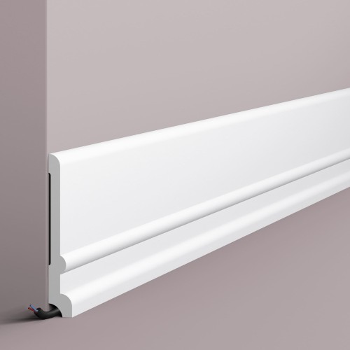 Плинтус под покраску NMC Wallstyl FD21 2000×130×20