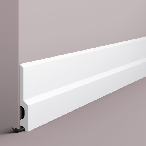 Плинтус под покраску NMC Wallstyl FD22 2000×130×18