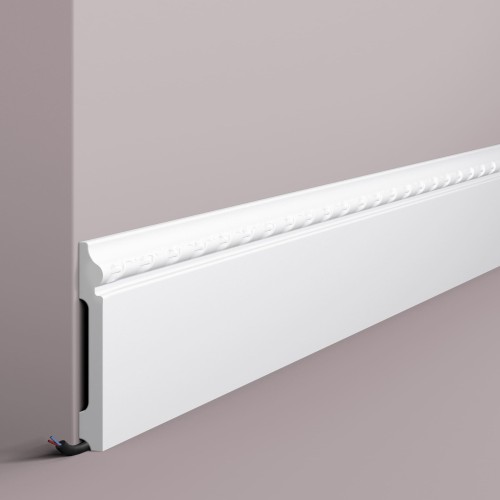 Плинтус под покраску NMC Wallstyl FO2 2000×120×15