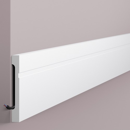 Плинтус под покраску NMC Wallstyl FD15 2000×150×18
