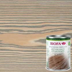 Масло для дерева Biofa 8500 цвет 8549 Серый кварц 0,125 л