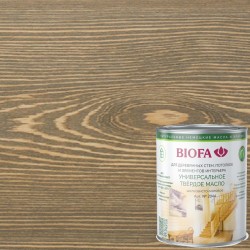 Масло с твердым воском для дерева Biofa 2044 цвет 8548 Дуб натуральный 0,4 л