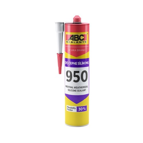 Герметик ABC 950 силиконовый нейтральный белый 0,28 л