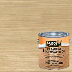 Масло с твердым воском для пола Saicos Premium Hartwachsol цвет 3317 Серебристо-серый матовый 0,125 л