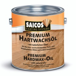 Масло с твердым воском для пола Saicos Premium Hartwachsol цвет 3317 Серебристо-серый матовый 0,125 л