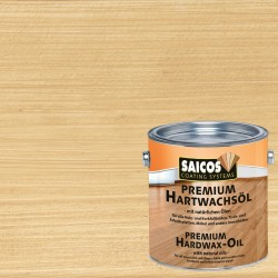 Масло с твердым воском для пола Saicos Premium Hartwachsol цвет 3328 Тик матовый 2,5 л
