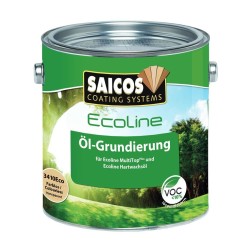 Масло бесцветное грунтовочное для дерева Saicos Ecoline Ol-Grundierung 3410 0,125 л