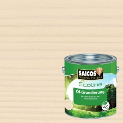 Масло грунтовочное для дерева Saicos Ecoline Ol-Grundierung цвет 3413 Береза 0,125 л
