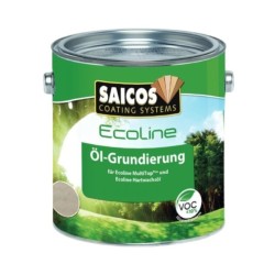 Масло грунтовочное для дерева Saicos Ecoline Ol-Grundierung цвет 3417 Серебристо-серый 0,125 л