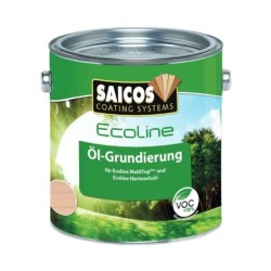 Масло грунтовочное для дерева Saicos Ecoline Ol-Grundierung цвет 3418 Груша 0,125 л