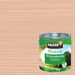 Масло грунтовочное для дерева Saicos Ecoline Ol-Grundierung цвет 3418 Груша 0,125 л