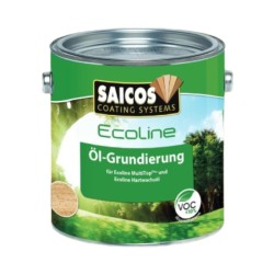 Масло грунтовочное для дерева Saicos Ecoline Ol-Grundierung цвет 3422 Каштан 0,125 л
