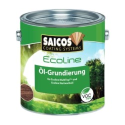 Масло грунтовочное для дерева Saicos Ecoline Ol-Grundierung цвет 3485 Палисандр 0,125 л