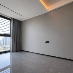 Плинтус алюминиевый Modern Decor L-образный черный 2950×100×10