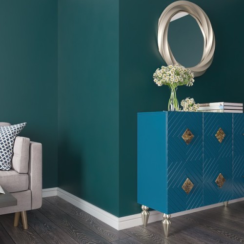 Плинтус МДФ под покраску Evrowood PN 103 Led с подсветкой 2000×100×16 Плинтус МДФ под покраску Evrowood PN 103 Led с подсветкой 2000×100×16