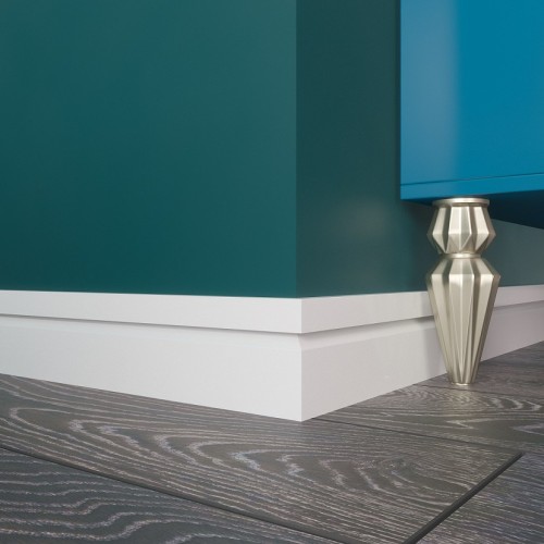 Плинтус МДФ под покраску Evrowood PN 103 Led с подсветкой 2000×100×16 Плинтус МДФ под покраску Evrowood PN 103 Led с подсветкой 2000×100×16