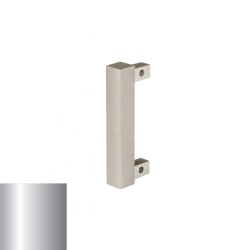 Соединитель алюминиевый универсальный для плинтуса Modern Decor серебро матовое 40 мм