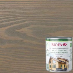 Масло для фасадов Biofa 2043 цвет 4330 Гранит 10 л
