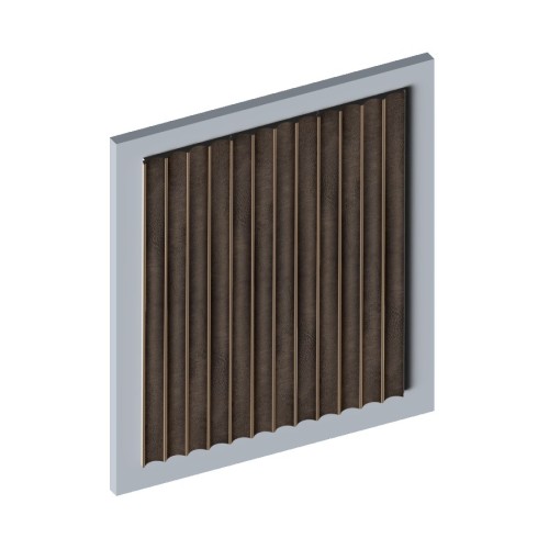 Стеновая панель из полистирола Hiwood LV139 BR405 2700×120×12