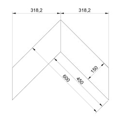 Инженерная доска Lab Arte Chevron Pro Дуб Кольт рустик французская елка 450×150×14