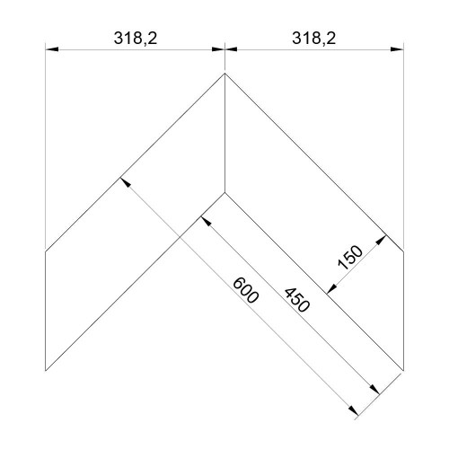 Инженерная доска Lab Arte Chevron Pro Дуб Блонд рустик французская елка 450×150×14