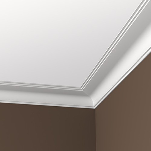 Потолочный плинтус под покраску Европласт 1.50.170 2000×113×79