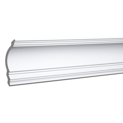 Потолочный плинтус под покраску Европласт 1.50.108 2000×117×119